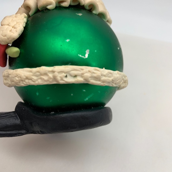 Vintage Handmade Christmas Teacher Santa Claus Retro Christmas Ornament - Picture 8 of 13